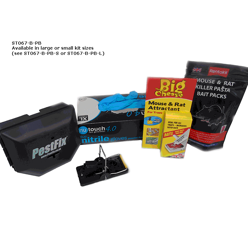PestFix Snapbox Mouse Bait Station Starter Kit